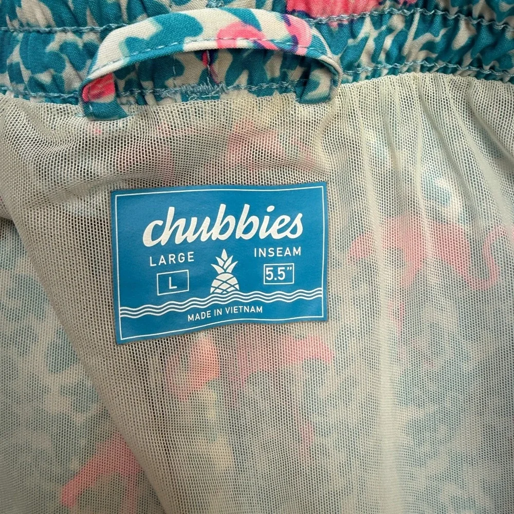 Chubbies Swim Trunks Mens Large 5.5
